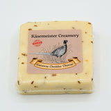 Whole Caraway Cheddar Cheese  8oz. Block