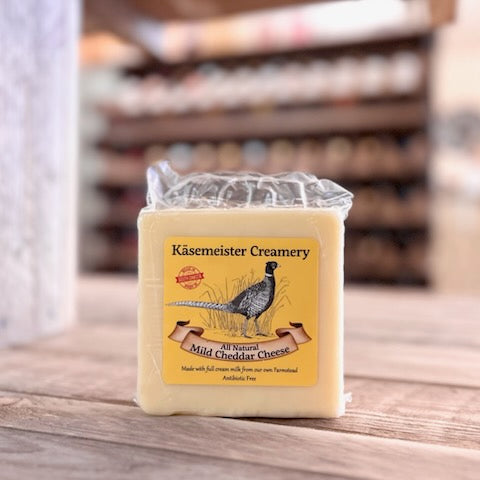 White Mild Cheddar 8 oz. Block